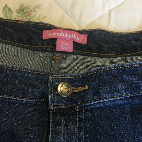 Woman Within Women's Plus Size Jeans 22W - Picture 5 of 5